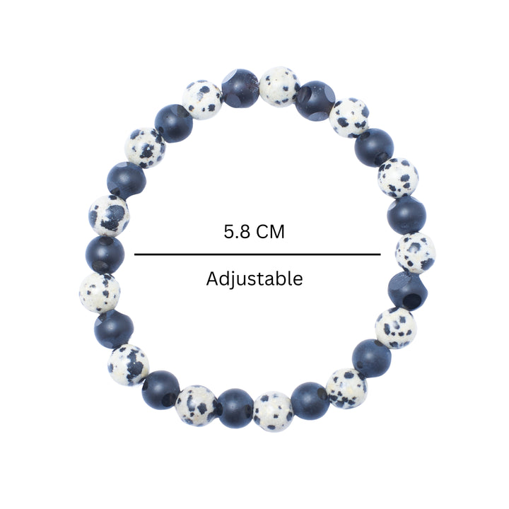 Set of 3 Alpha Adorn Beaded Bracelets | Salty