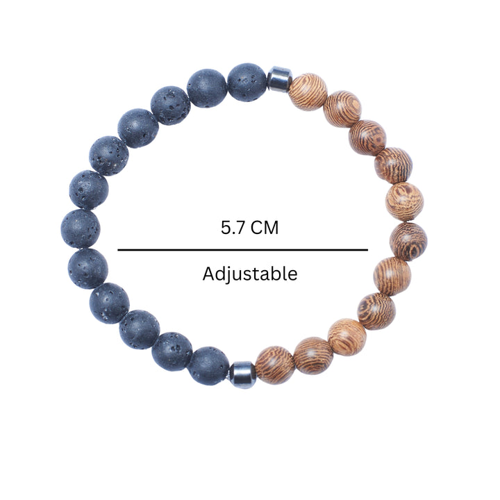 Set of 3 Jacinth Protective Beaded Bracelets - Salty Accessories