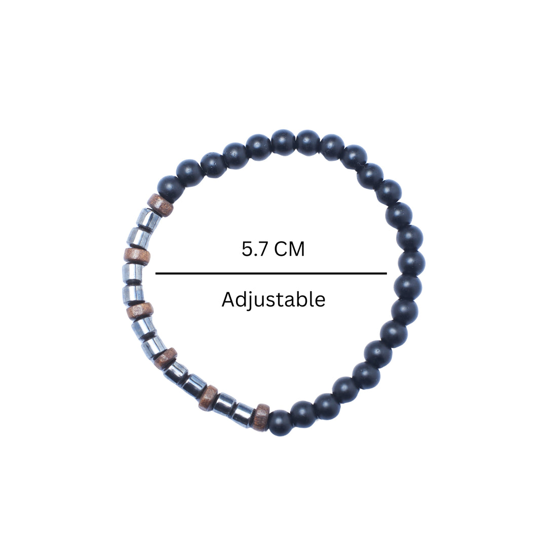 Set of 3 Jacinth Protective Beaded Bracelets - Salty Accessories