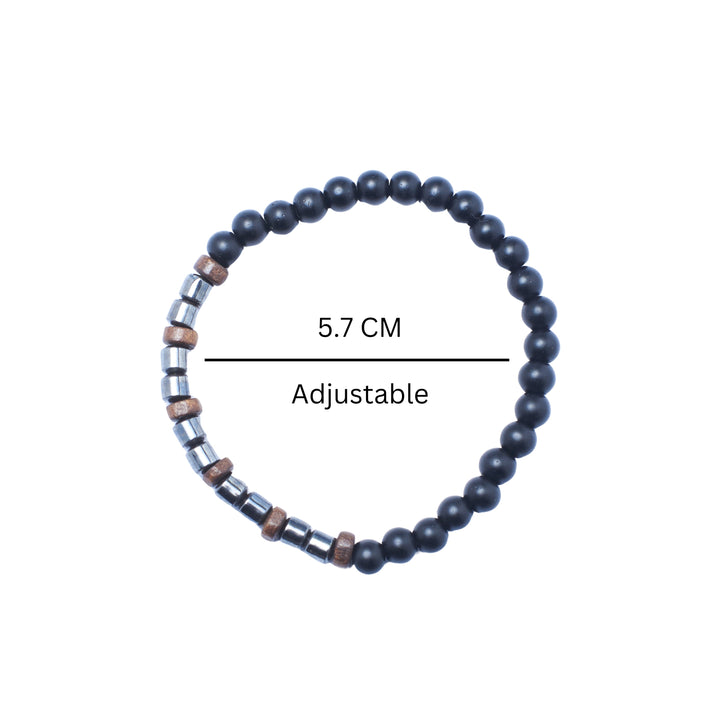 Set of 3 Jacinth Protective Beaded Bracelets - Salty Accessories