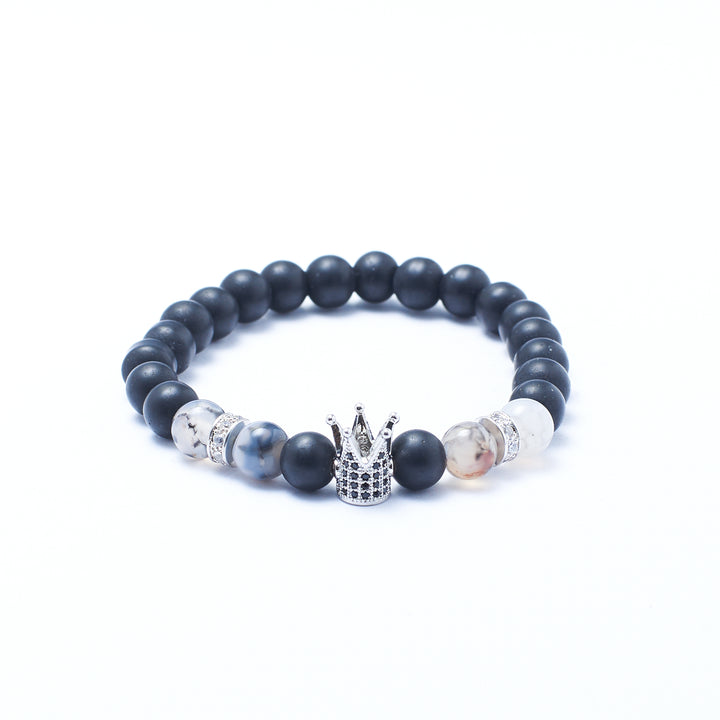 Set of 3 King's Power Beaded Bracelet | Salty