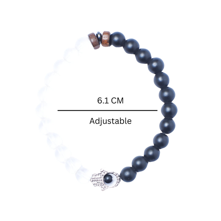 Set of 3 Malocchio Beaded Bracelets - Salty Accessories