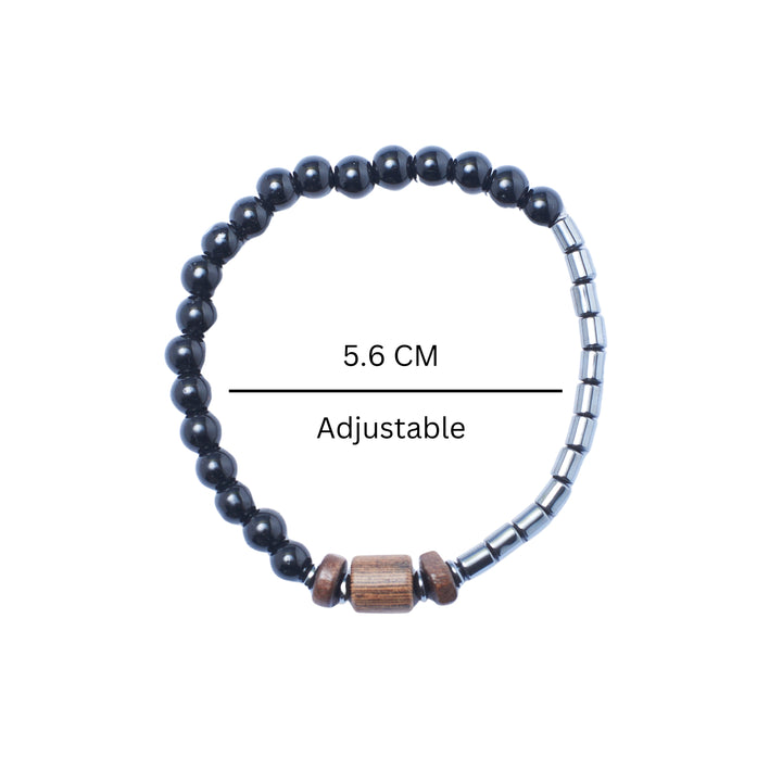 Set of 3 Midnight Mercy Beaded Bracelets - Salty Accessories