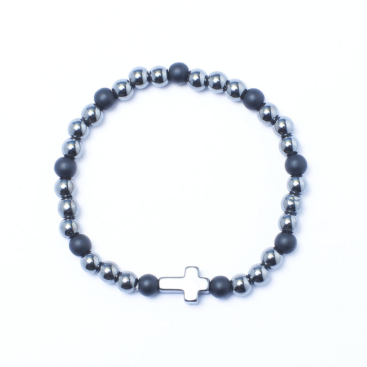 Set of 3 Midnight Mercy Beaded Bracelets | Salty