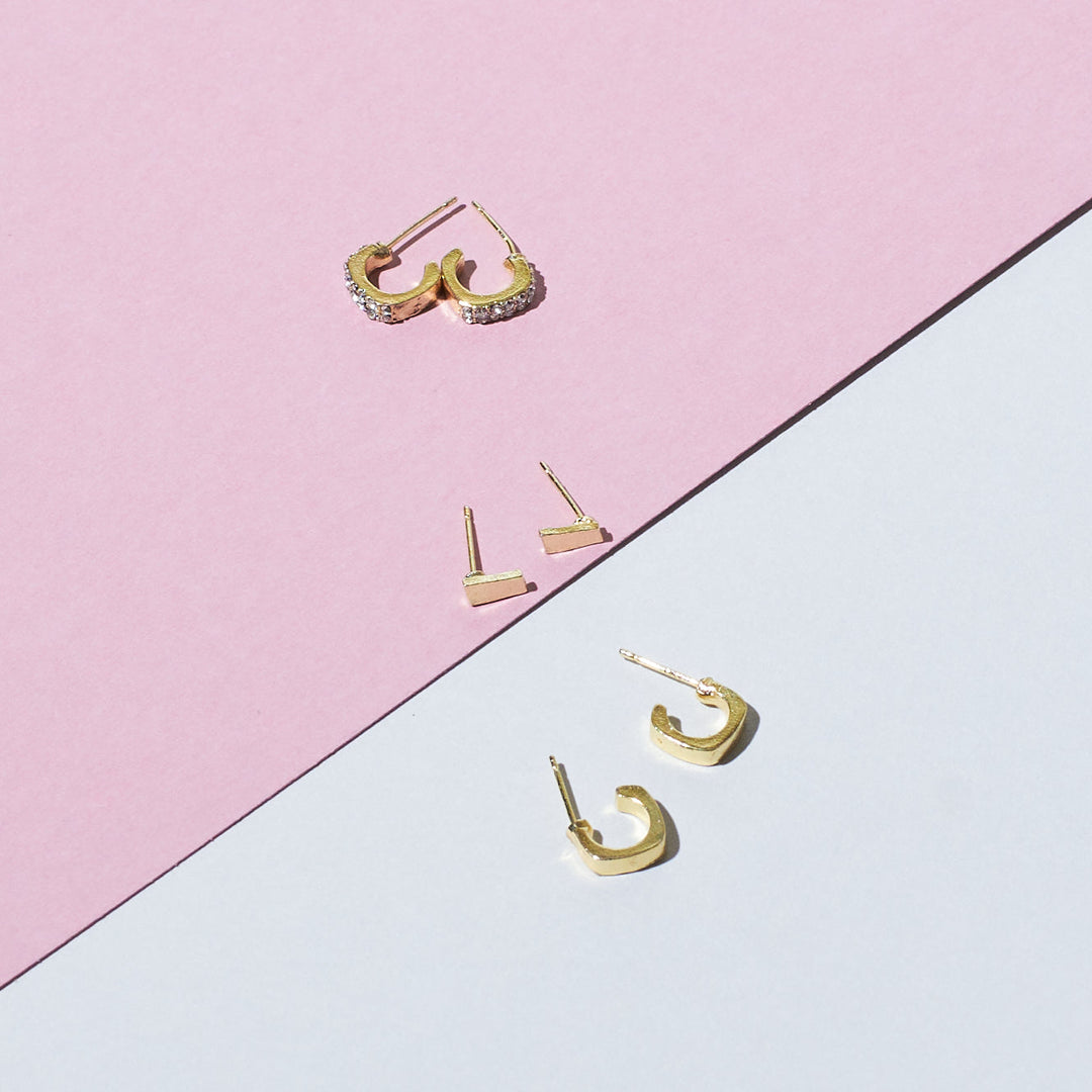 Set of 3 Office wear Earrings Set