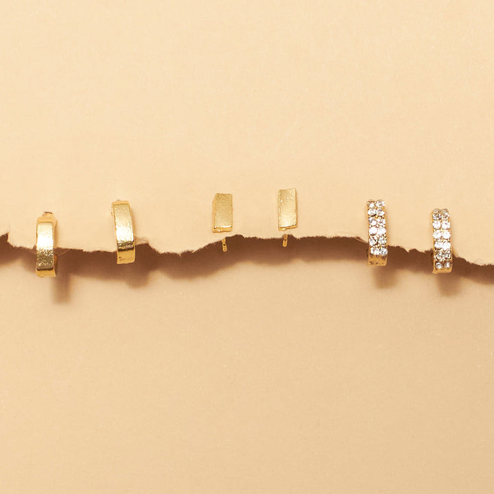 Set of 3 Office wear Earrings Set