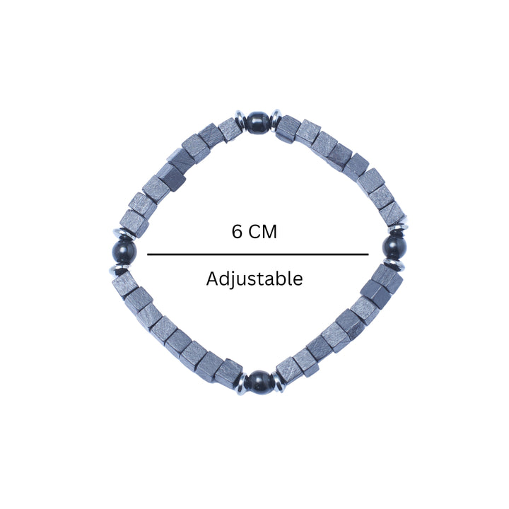 Set of 3 Power Beaded Bracelet - Salty Accessories