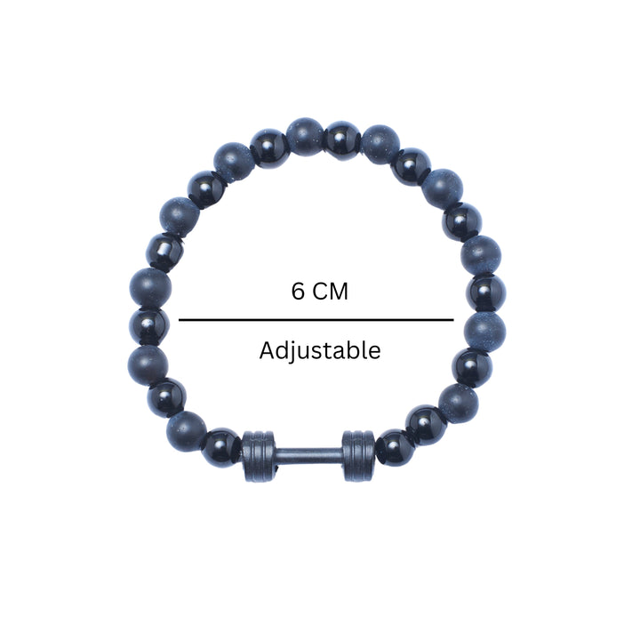 Set of 3 Power Beaded Bracelet - Salty Accessories