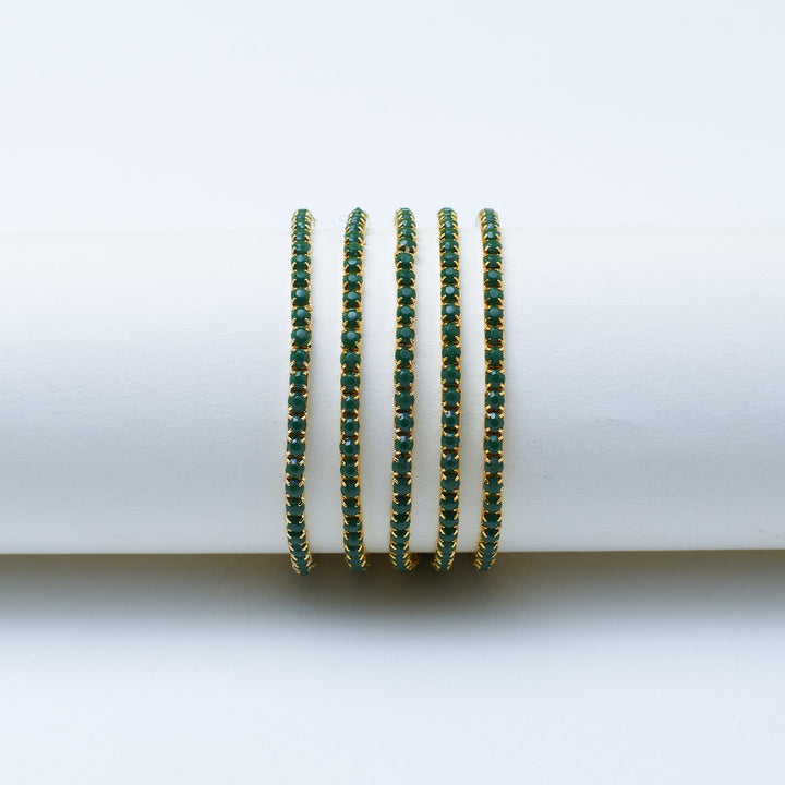 Set of 5 Jade Stackable Bands