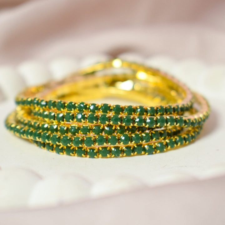 Set of 5 Jade Stackable Bands