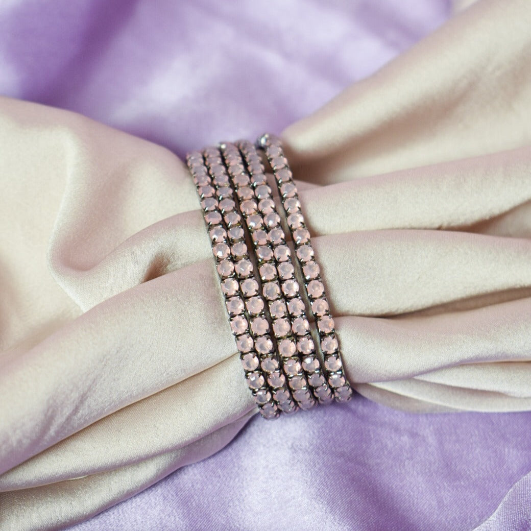 Set of 5 Minimal Pinky Stackable Bands - Salty Accessories