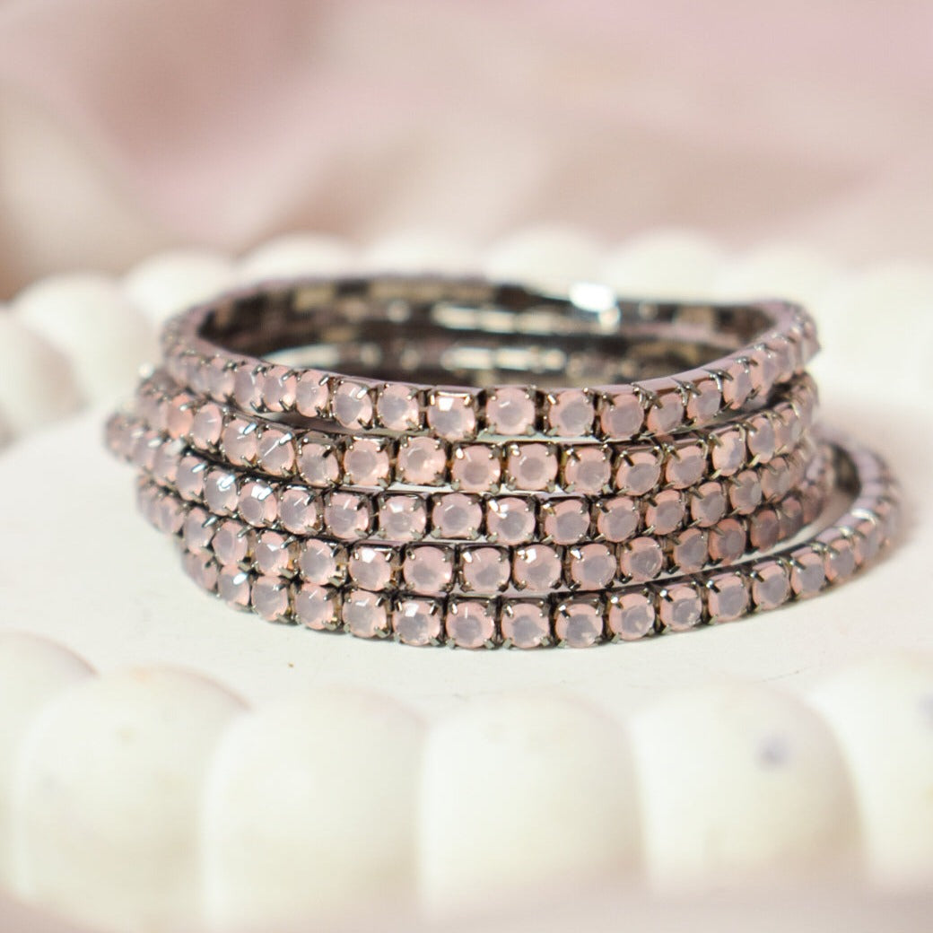 Set of 5 Minimal Pinky Stackable Bands - Salty Accessories