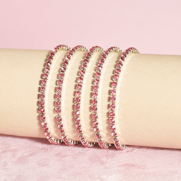 Set of 5 Radiant Stackable Bands