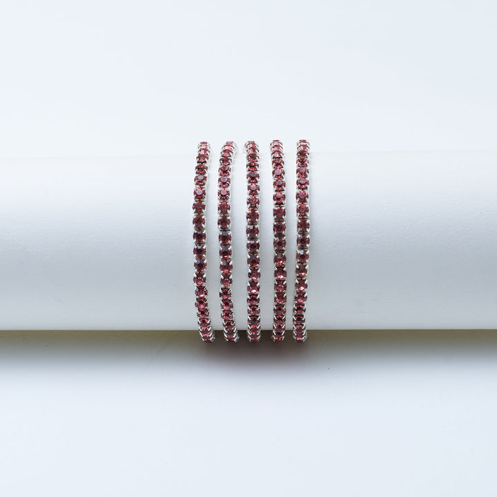Set of 5 Radiant Stackable Bands - Salty Accessories