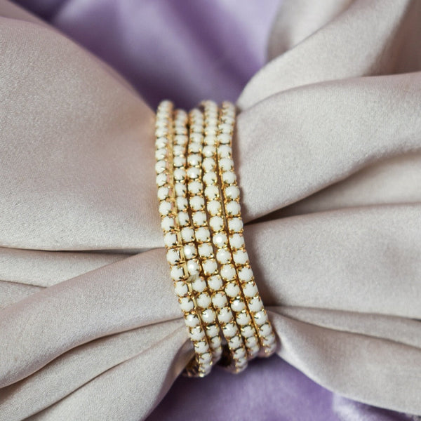 Set of 5 Subtle Shade Stackable Bands