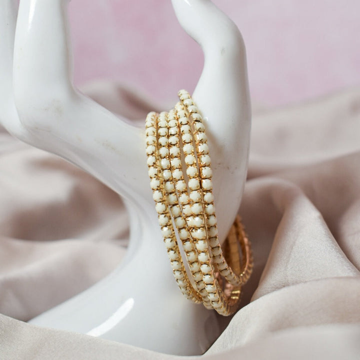 Set of 5 Subtle Shade Stackable Bands