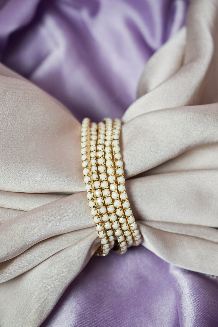 Set of 5 Subtle Shade Stackable Bands