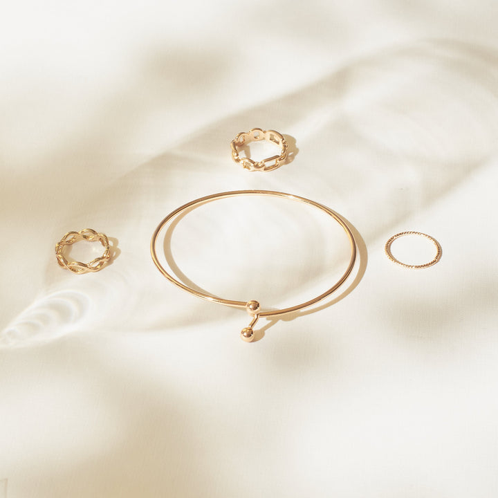Set of Boden Bracelet And Rings