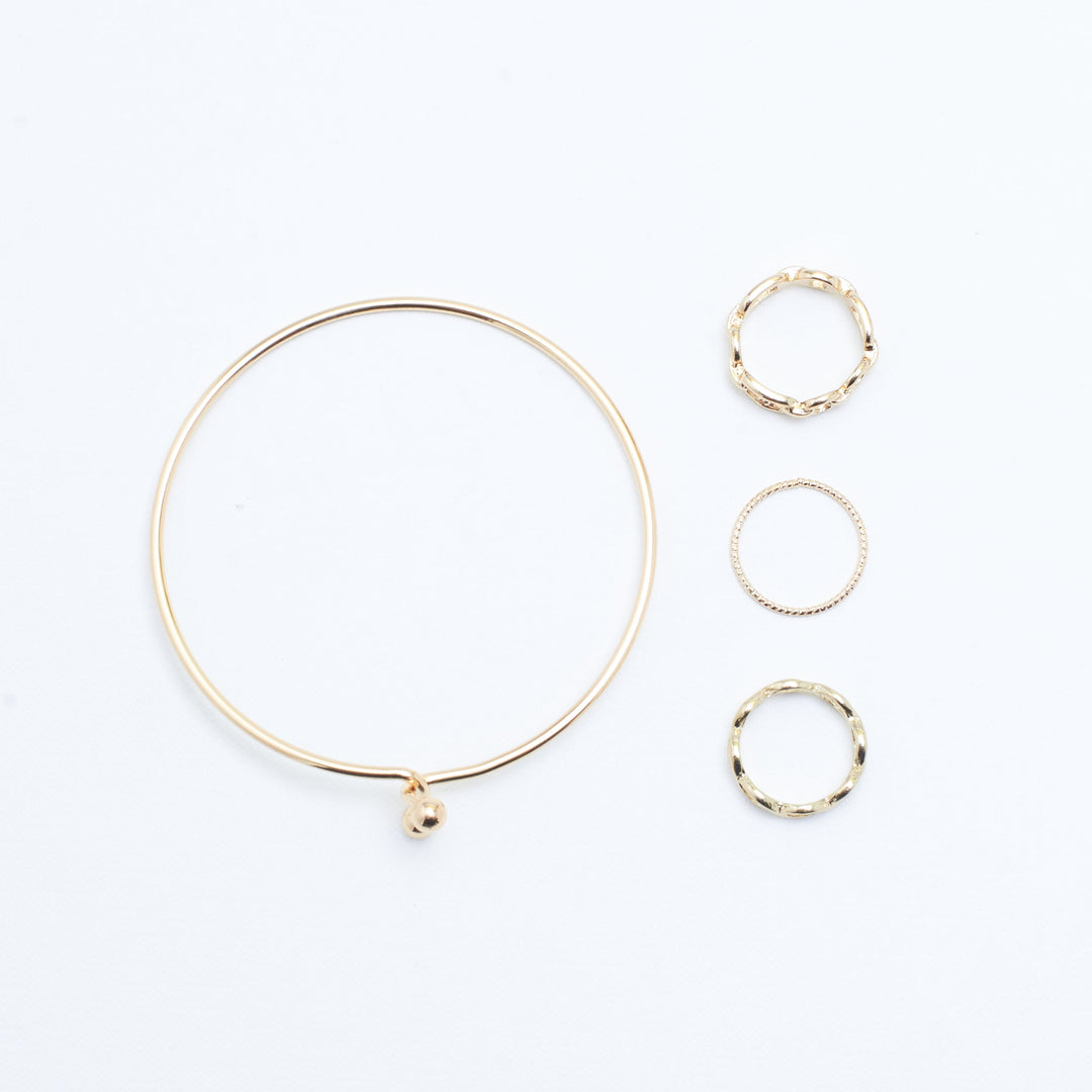 Set of Boden Bracelet And Rings
