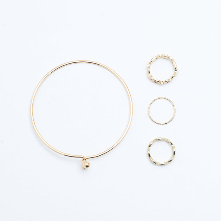 Set of Boden Bracelet And Rings