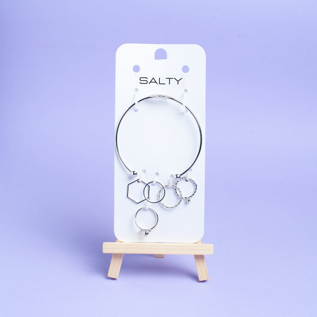 Set of Grumpy Bracelet And Rings