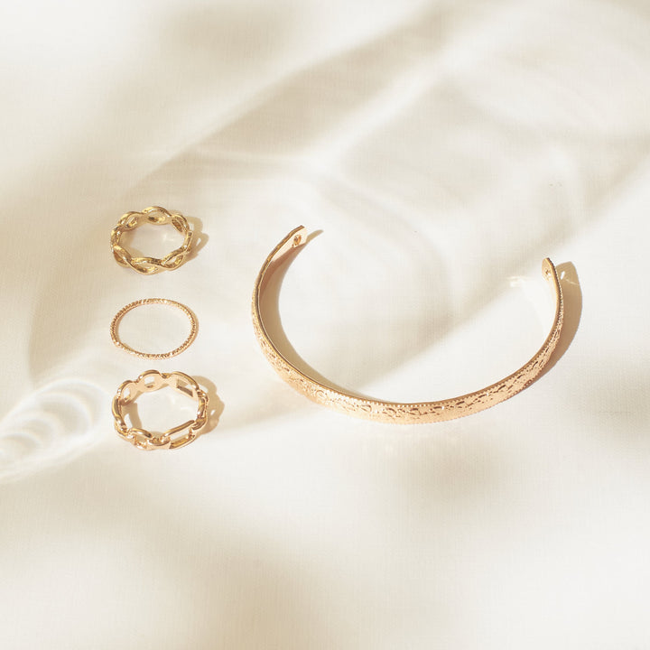 Set of Kathy Bracelet And Rings