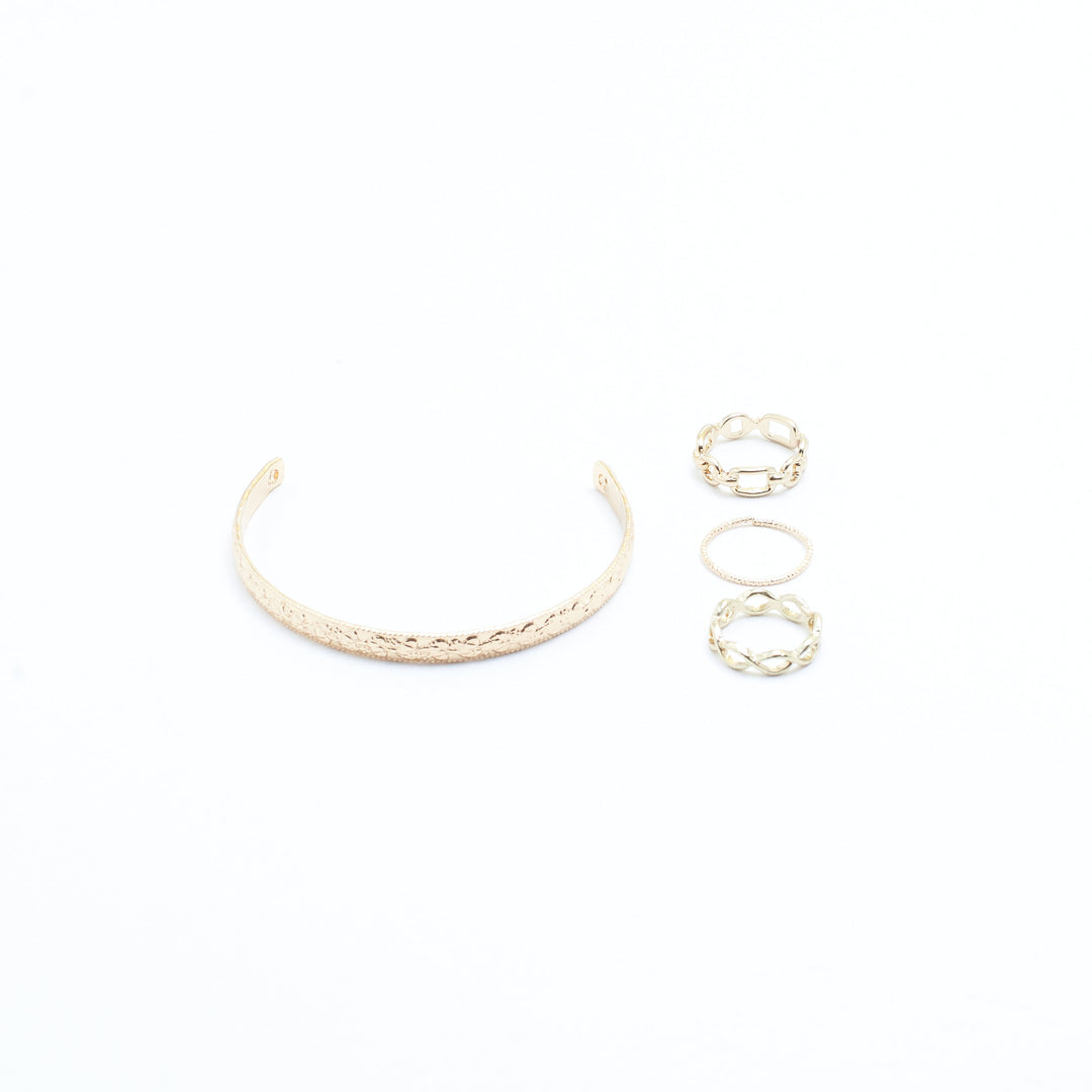 Set of Kathy Bracelet And Rings