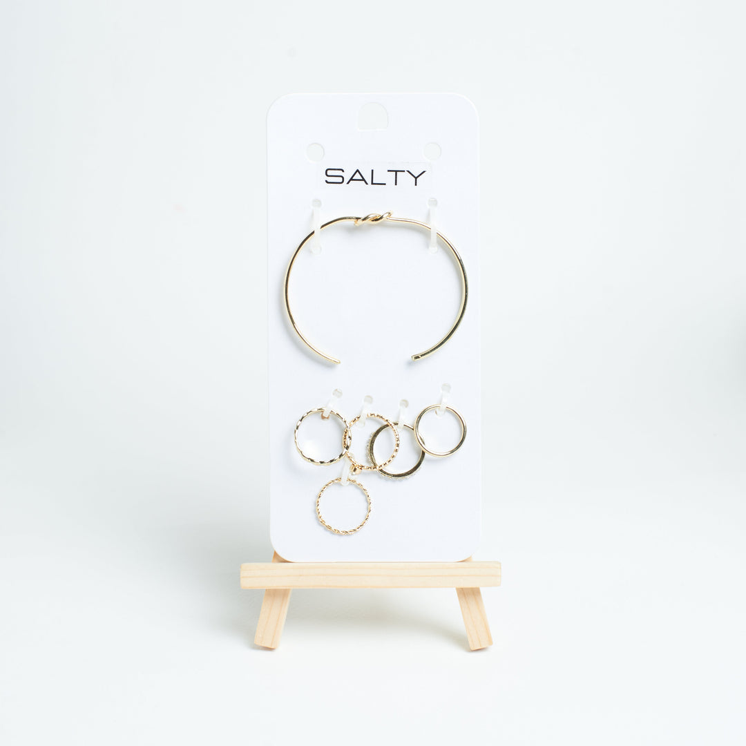 Set of Perch Bracelet And Rings