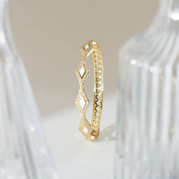 Sheen Diamond Bangle