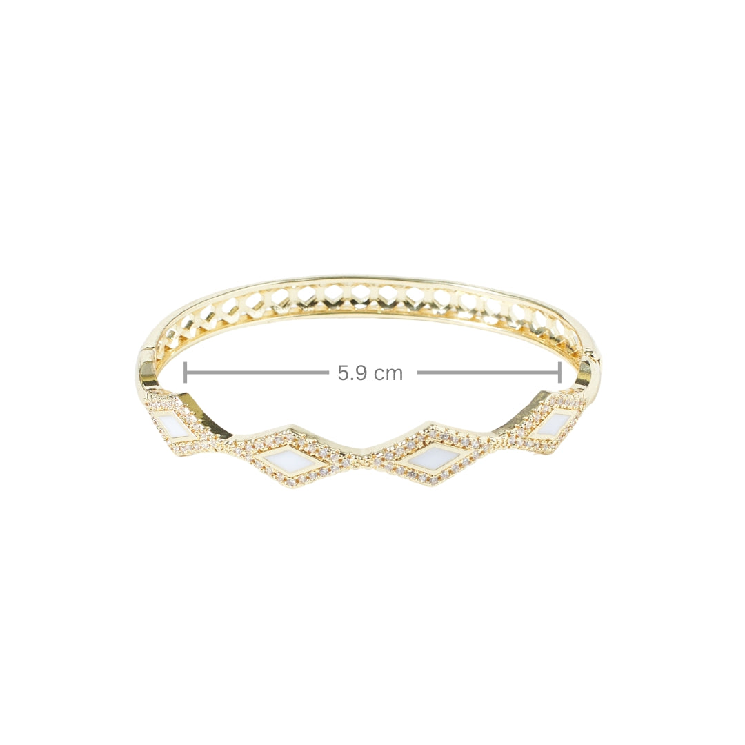 Sheen Diamond Bangle Salty