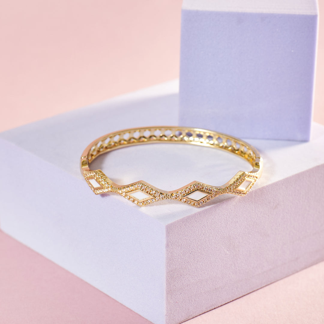 Sheen Diamond Bangle Salty