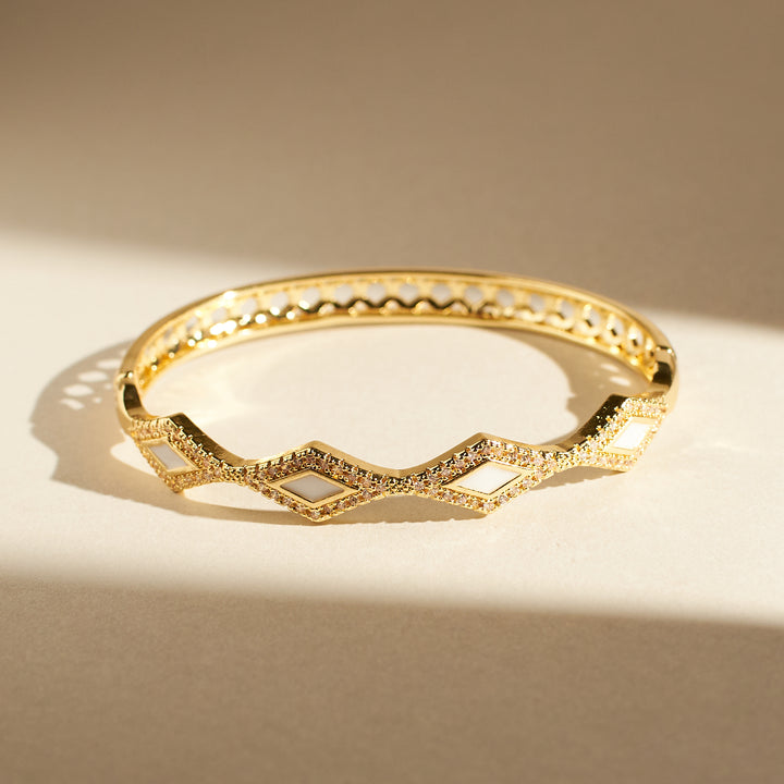 Sheen Diamond Bangle Salty