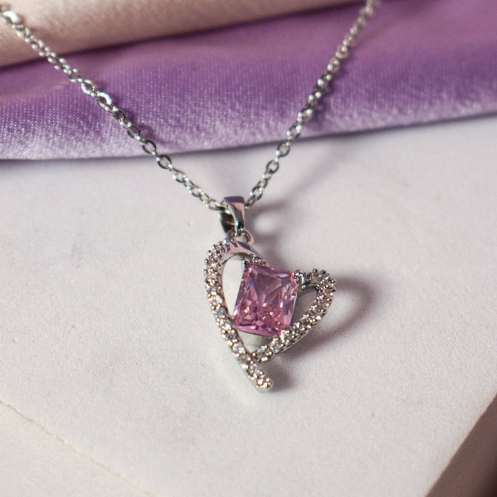 Shimmering Heartbeat Pendant - Salty Accessories