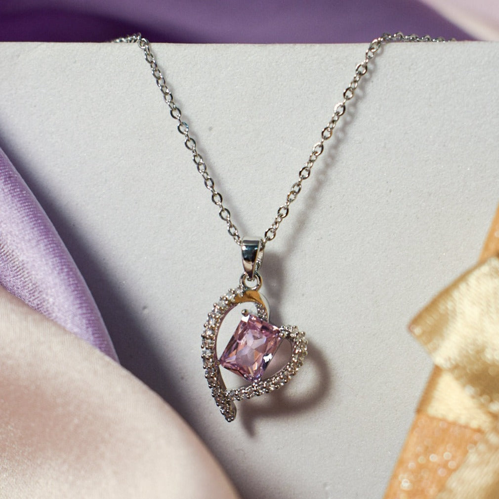 Shimmering Heartbeat Pendant - Salty Accessories