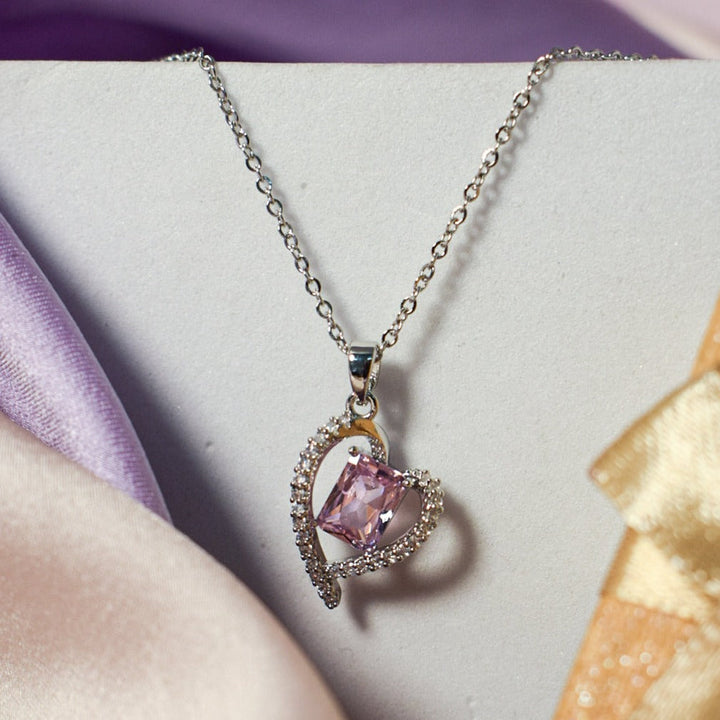 Shimmering Heartbeat Pendant - Salty Accessories