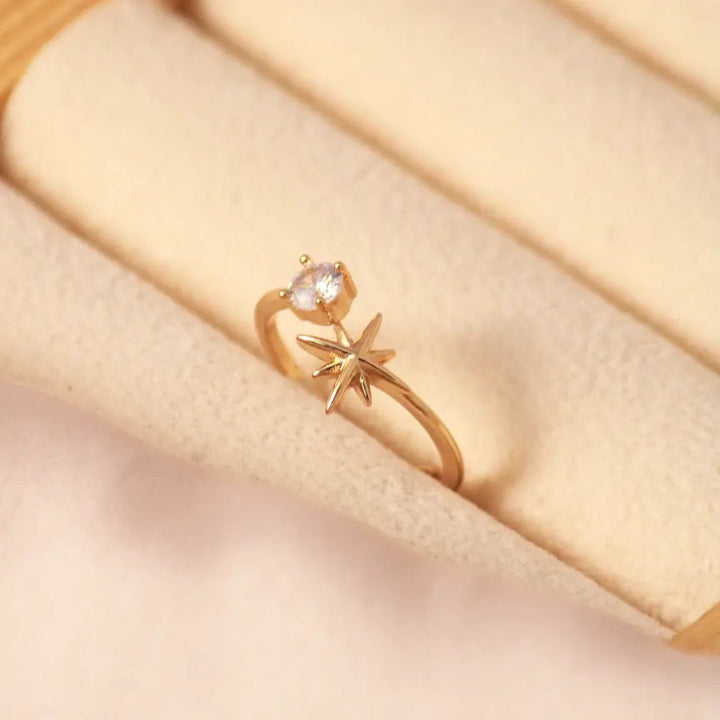 Shooting Star Golden Band - Salty Accessories