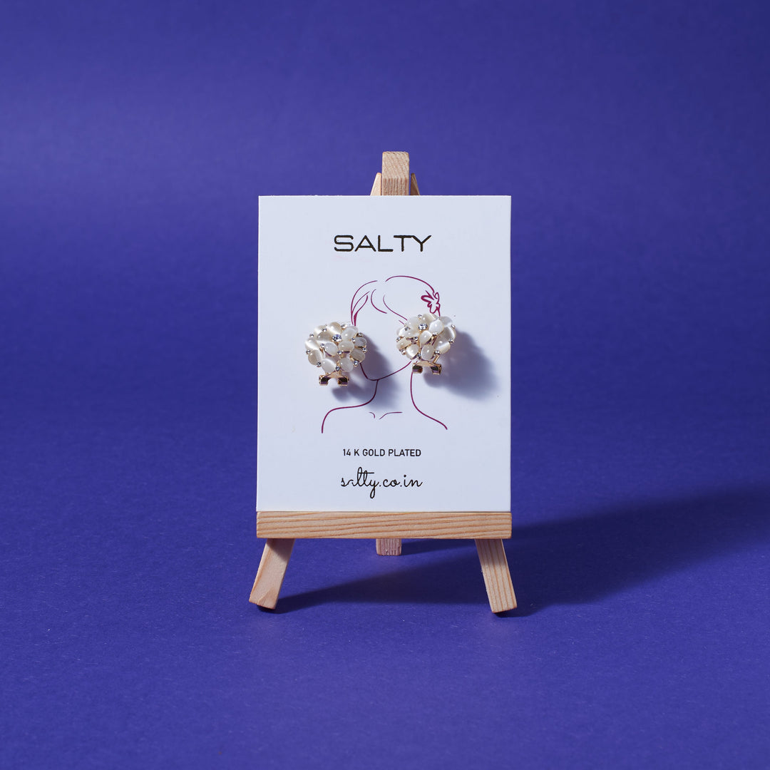 Showstopper Solitaires Studs - Salty Accessories