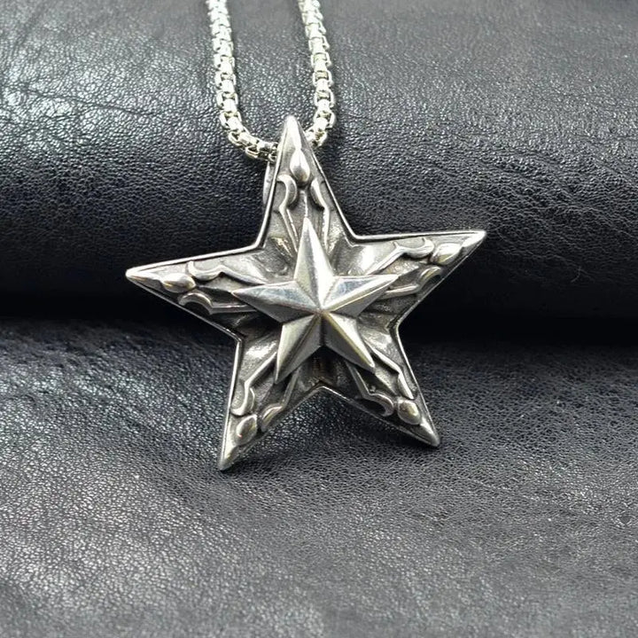Shuriken Locket Chain