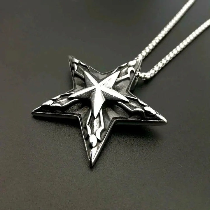 Shuriken Locket Chain