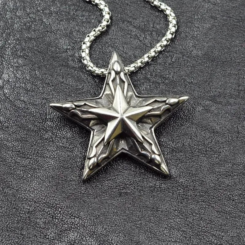 Shuriken Locket Chain
