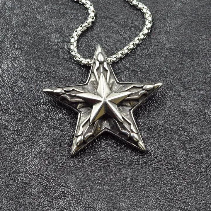 Shuriken Locket Chain