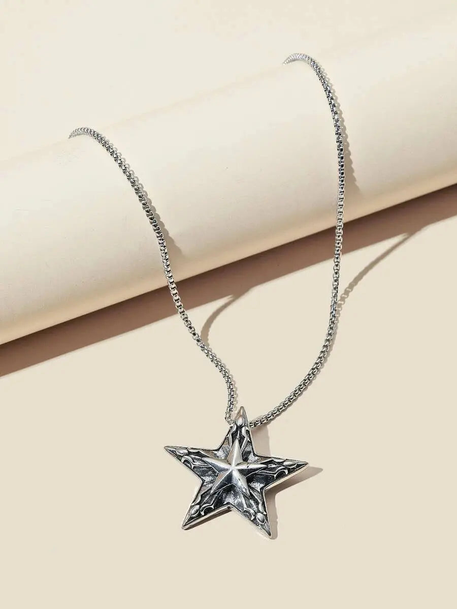 Shuriken Locket Chain