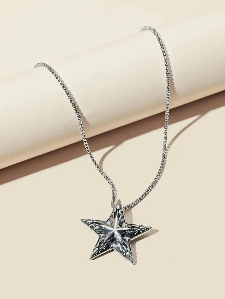Shuriken Locket Chain