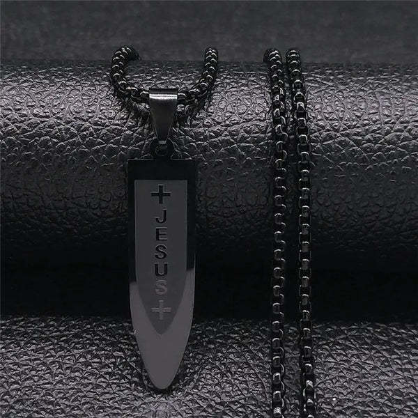 Shuriken Steel Chain - Black