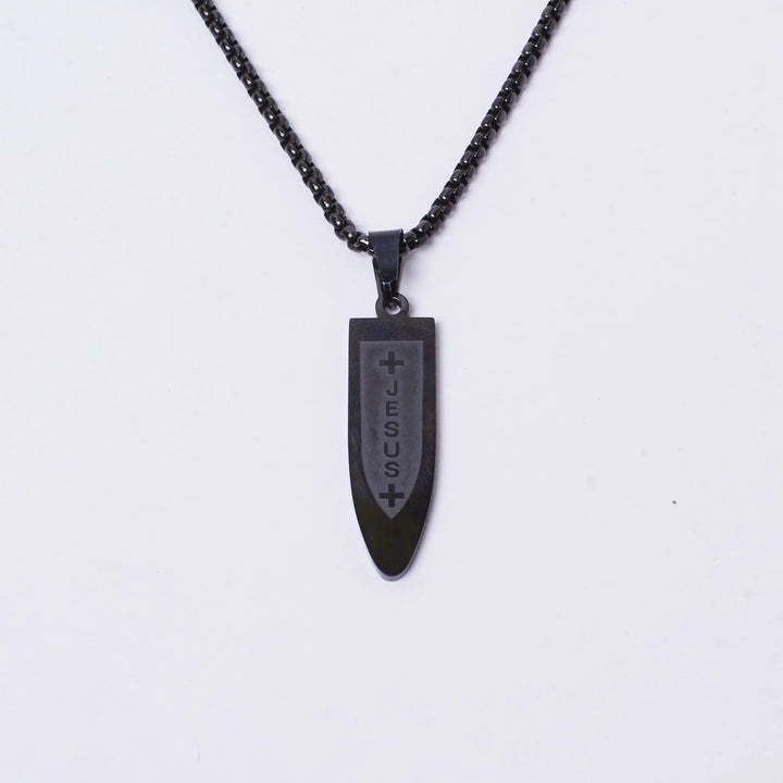 Shuriken Steel Chain - Black - Salty Accessories