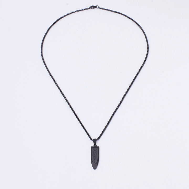 Shuriken Steel Chain - Black - Salty Accessories