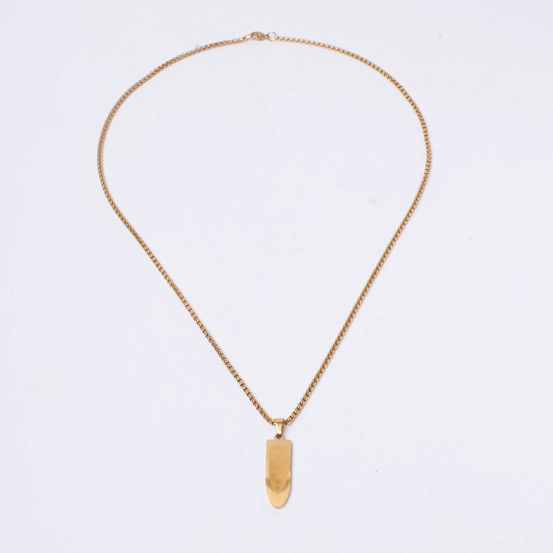 Shuriken Steel Chain - Golden - Salty Accessories