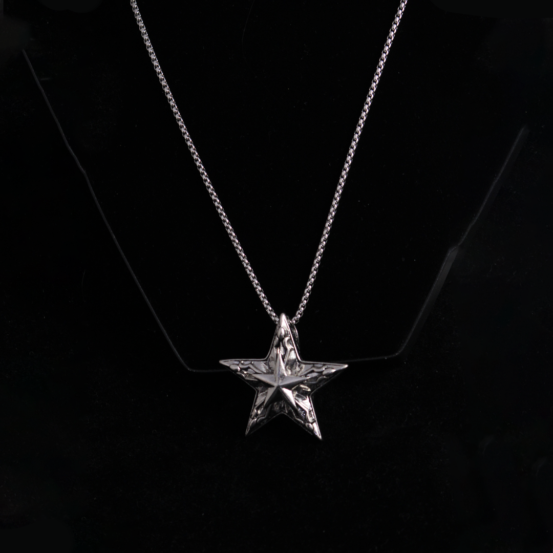 Shuriken Locket Chain