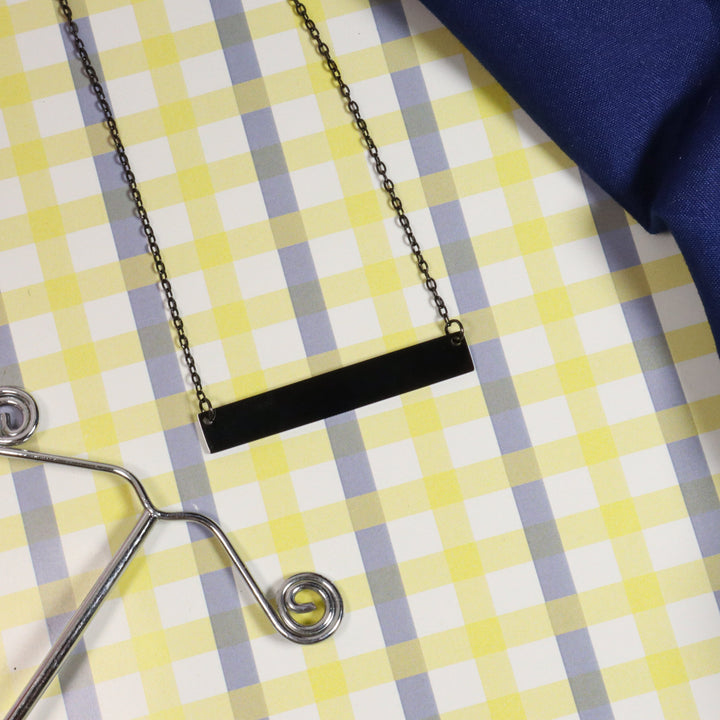 Signature Keepsake Necklace - Black