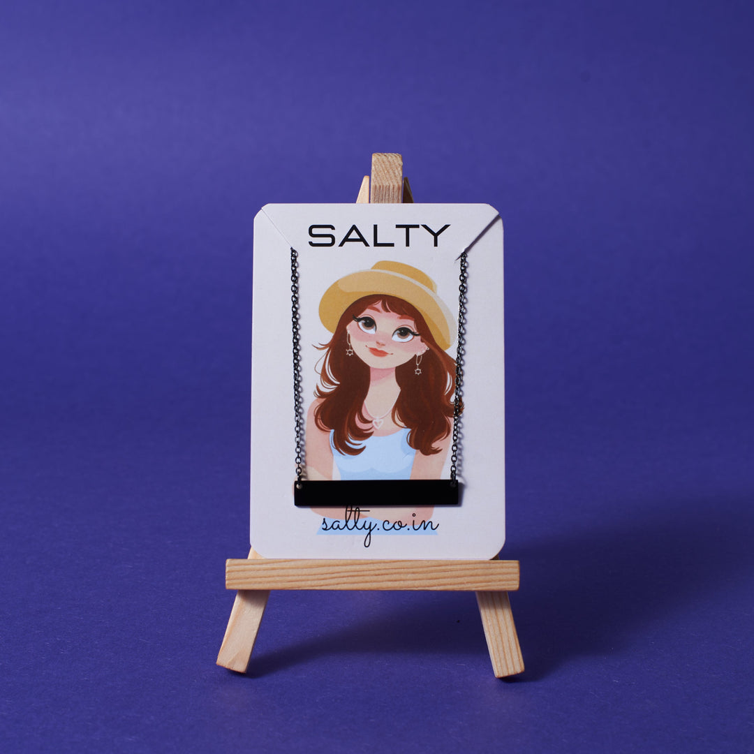 Signature Keepsake Necklace - Black